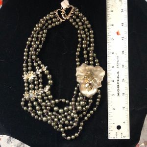 Alexis Bittar necklace and ring